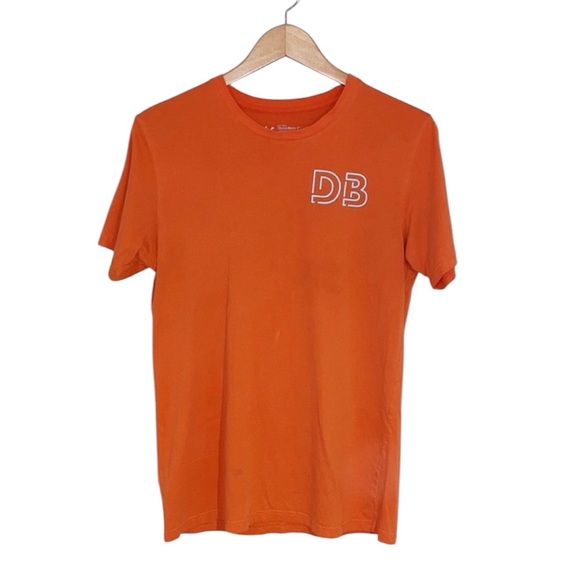 Dutch Bros Tops - DUTCH BROS Graphic Orange T-shirt Shortsleeved Size Medium